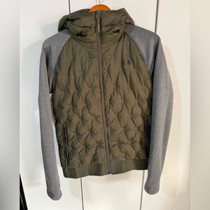 The North Face Olive Quilted Women's Jacket